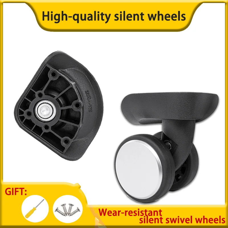 Luggage replacement wheels, suitcase rotating castors, durable luggage foot wheels, password box luggage repair accessories