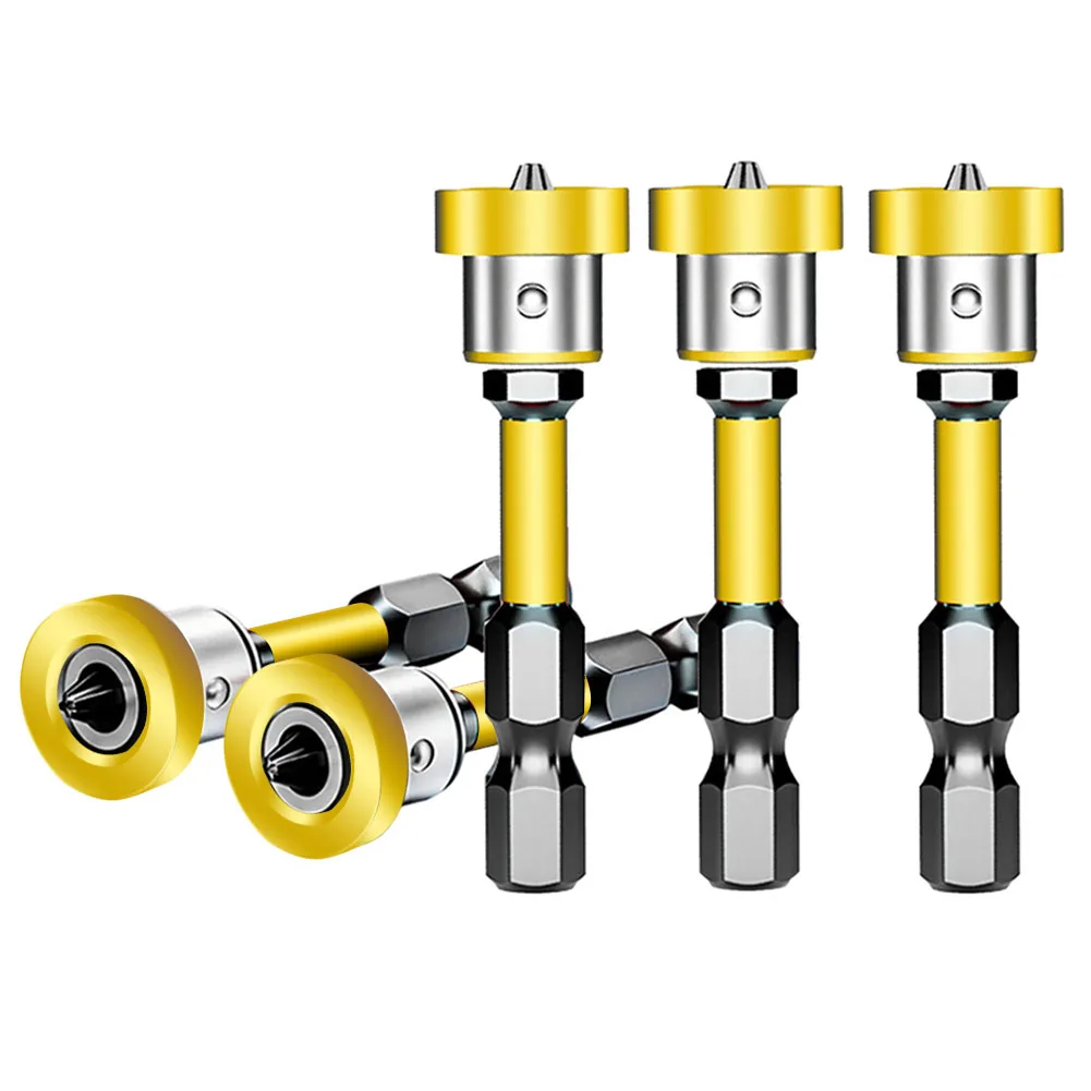 5Pcs Magnetic Plasterboard Positioning Screwdriver Bits Hand Electric Drill Bit For Hand Tools Screwdrivers Accessory