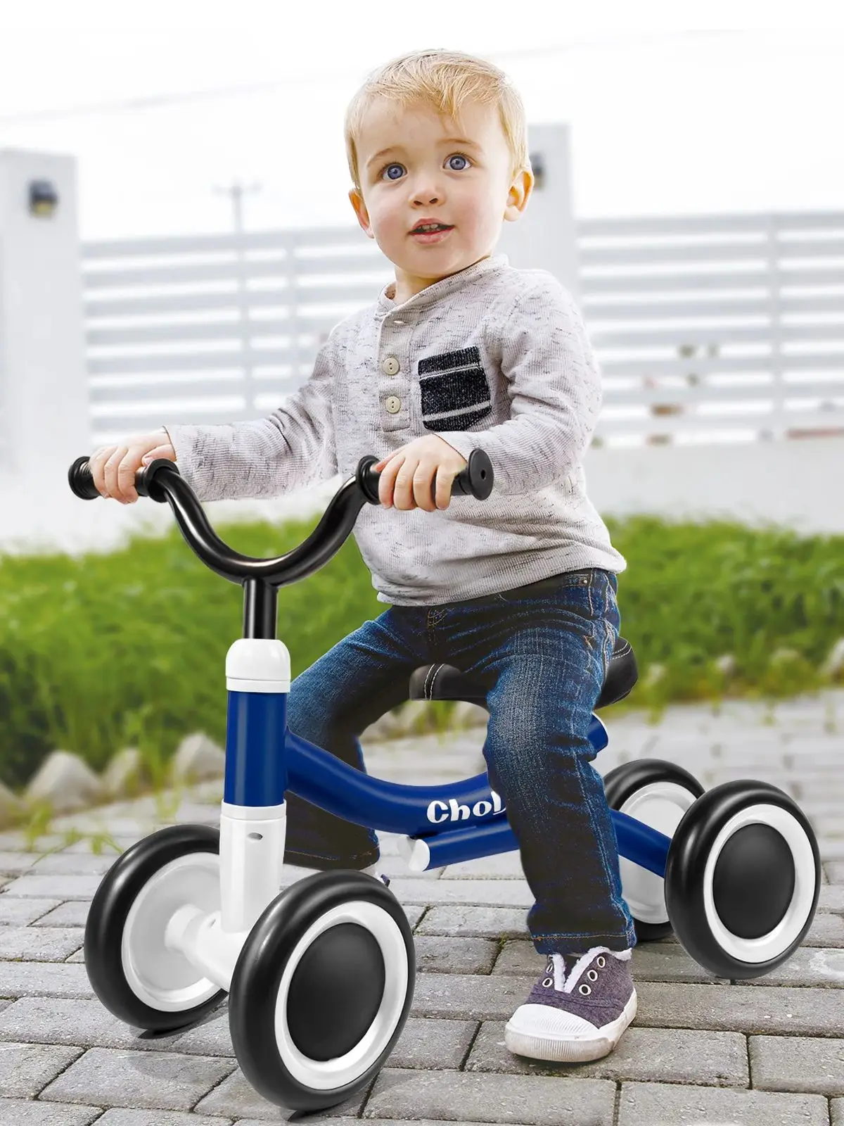 AliExpress I BUY IT Baby Balance Bike, No Pedal Toddler Balance Bike, Lightweight Ride on Toys for 1-2 Kids Boys Girls, First Bike Training Bicycle