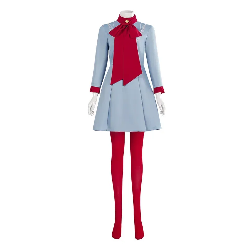 Candy 2025 Die With A Smile Lady Bruno Mars disfraz de Cosplay Gaga vestido elegante azul traje de fiesta de Halloween para hombre mujer