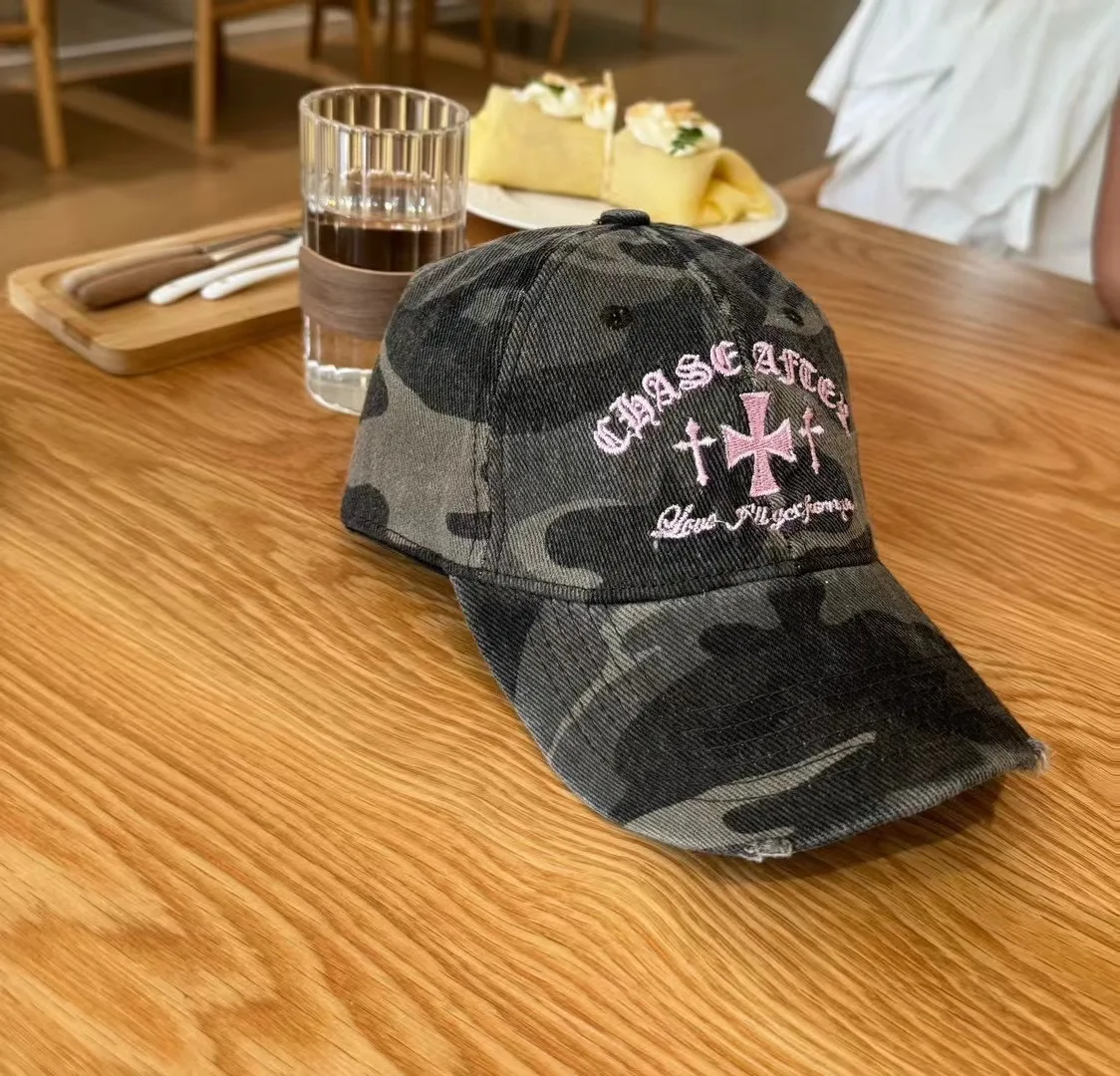Modische und Retro-Taschentuchmuster-Baseballkappe, vielseitig für Damen und Herren, lässige Baseballkappe mit weichem Schirm – Detail 14