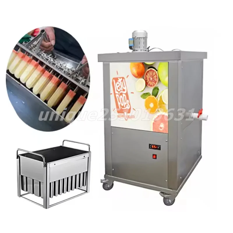 Aço inoxidável picolé que faz a máquina, comercial Ice Cream Stick Making Machine, Ice Lolly Stick Machine, 30 PCs, 40 PCs