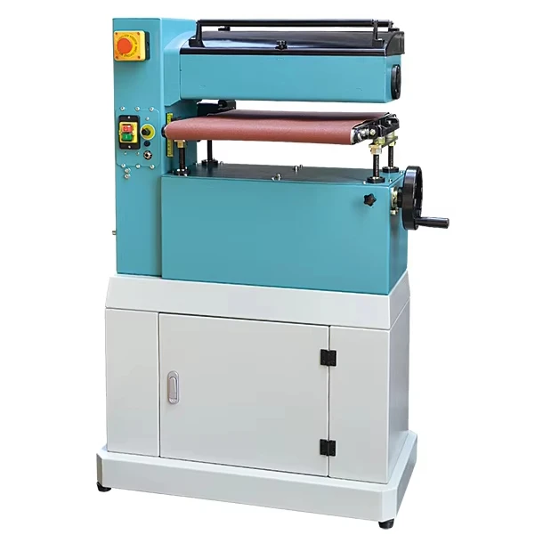Industrial 18 Inch Variable Speed Drum Sander, Precision Wood Board Thickness Sanding Machine for Wood Processing