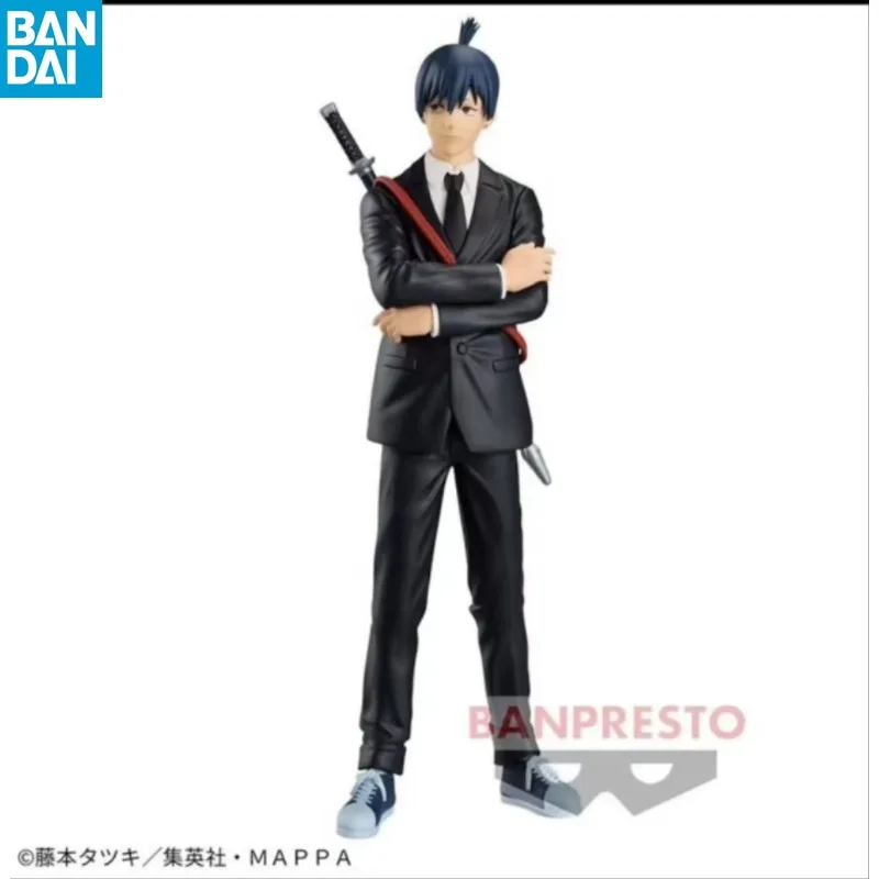 

Original Genuine Bandai Anime Chainsaw Man Hayakawa Aki CHAIN SPIRITS Vol.2 Model Toys Action Figure Gifts Collectible Ornaments