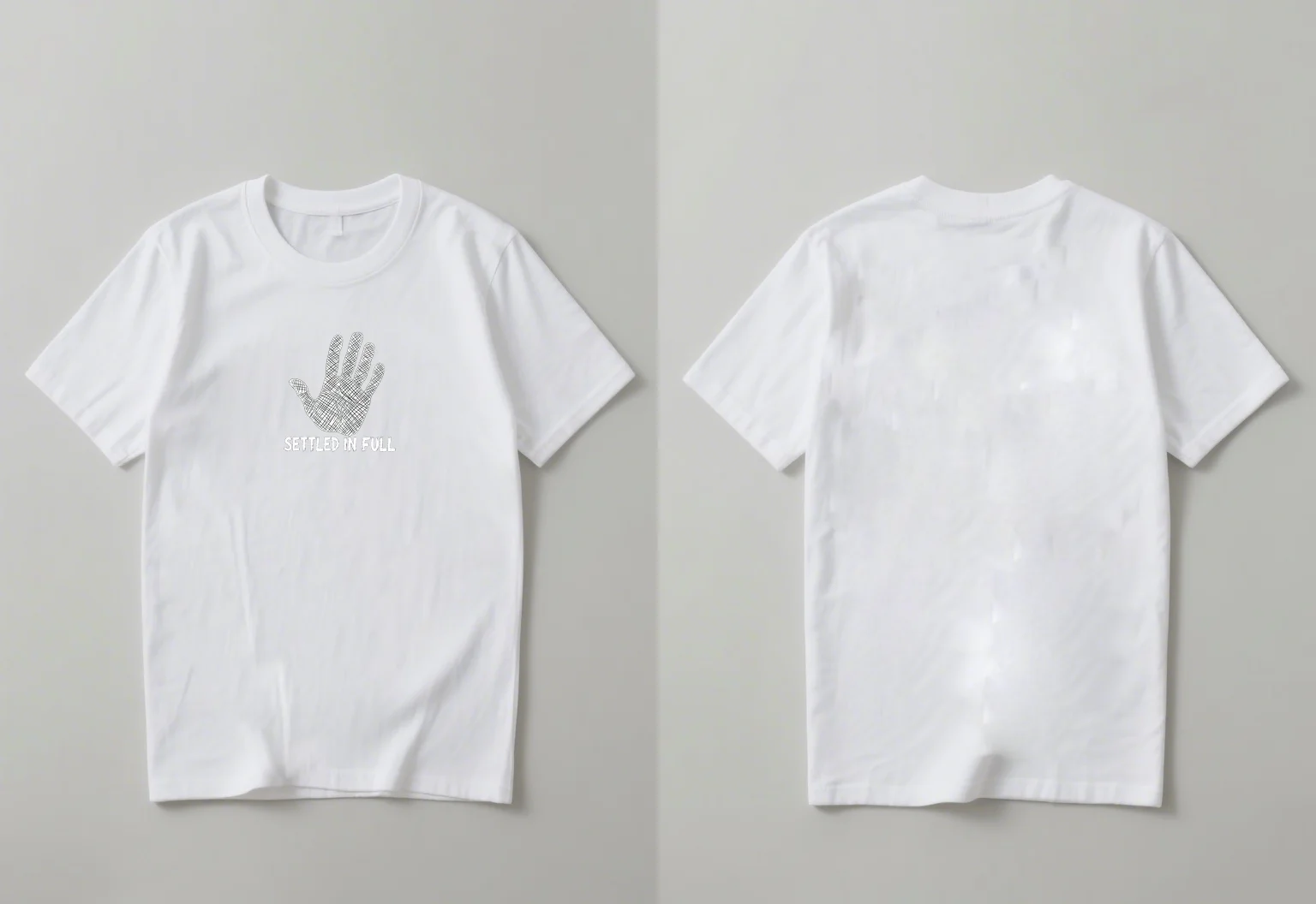 Camisetas retrô com estampa de palma e letras e tops casuais com gola redonda para homens e mulheres na nova moda 2025