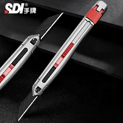 Pocket Knife 3 in 1 Set Utility Knife Zinc Alloy Craft Pocket Stationery нож канцелярия Unboxing Cutter Strong Locking Couteau