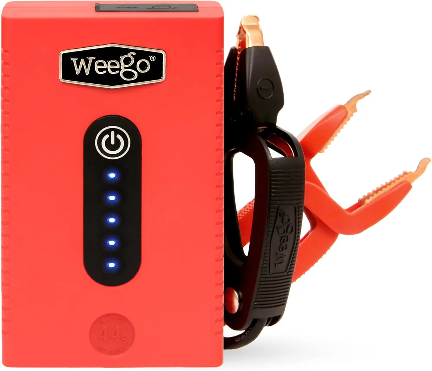 

Portable 12V Lithium Car Battery Jump Starter 2100A for 7L Gas & 3.5L Diesel Engines, Safe Anti-Spark Design, Compact Under 1 lb