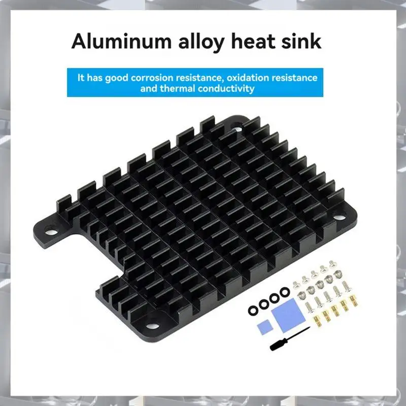 Hot Selling-Dedicated Aluminum Heatsink For CM4 Raspberry Pi Compute Module 4 With Thermal Pads For Enhanced Cooling,Dedicated A