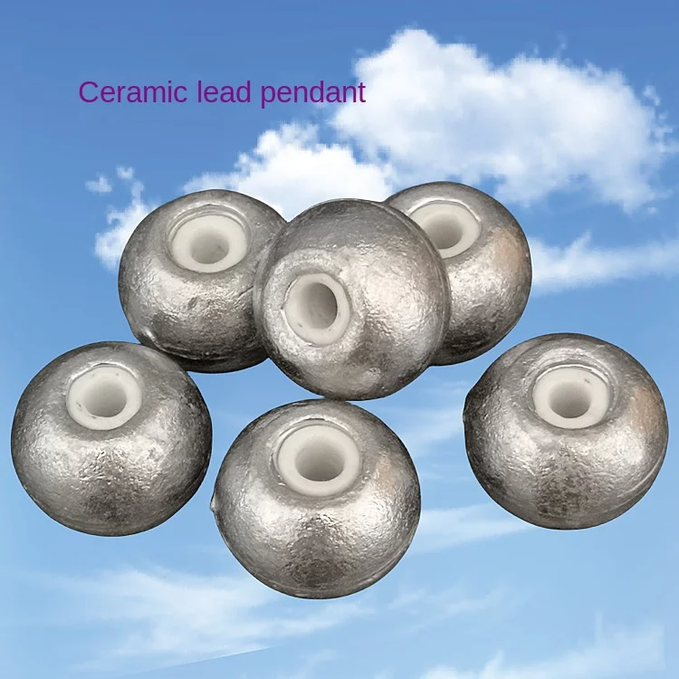 

Fishing gear supplies casting rod far drop hollow lead sink magnetic core lead sink ceramic lead sink line fishing moist lead