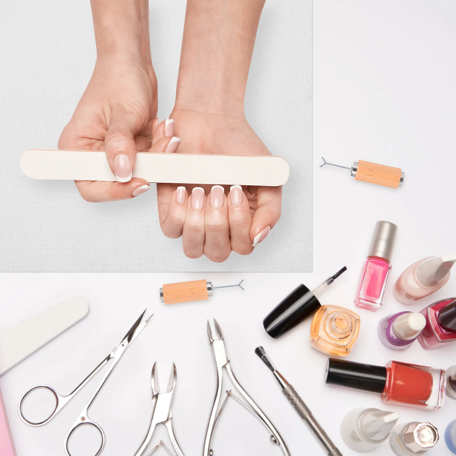 1 مجموعة القط العين هلام مسمار البولندية مزدوجة رئيس عصا Y على شكل سلك الحديد مسمار أداة فنية المغناطيس تصميم بار صالون مانيكير هلام البولندية كيت #6