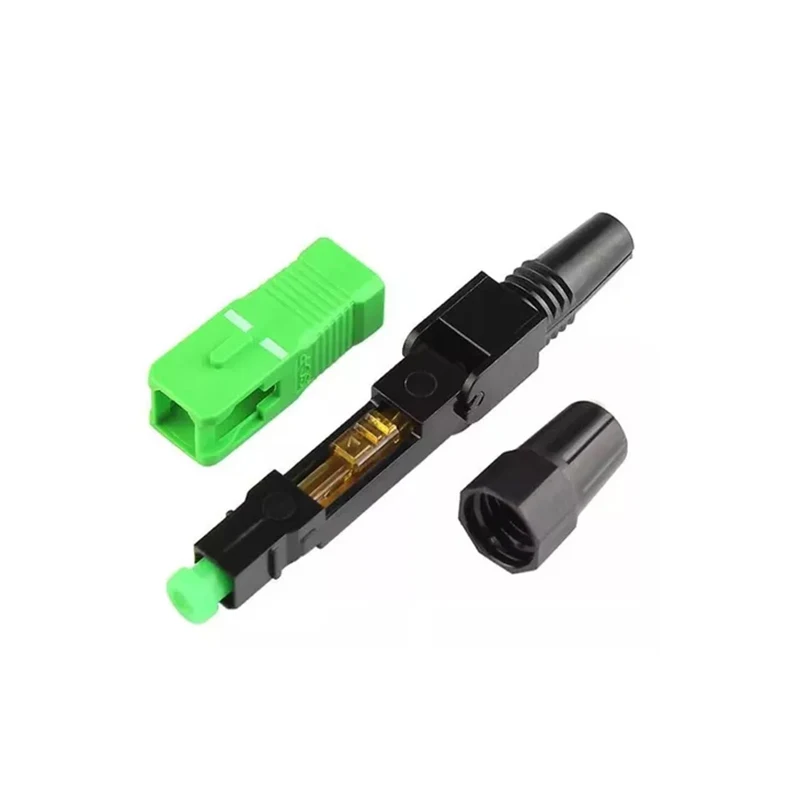 Быстродействующий оптоволоконный разъем FTTH для телекоммуникаций