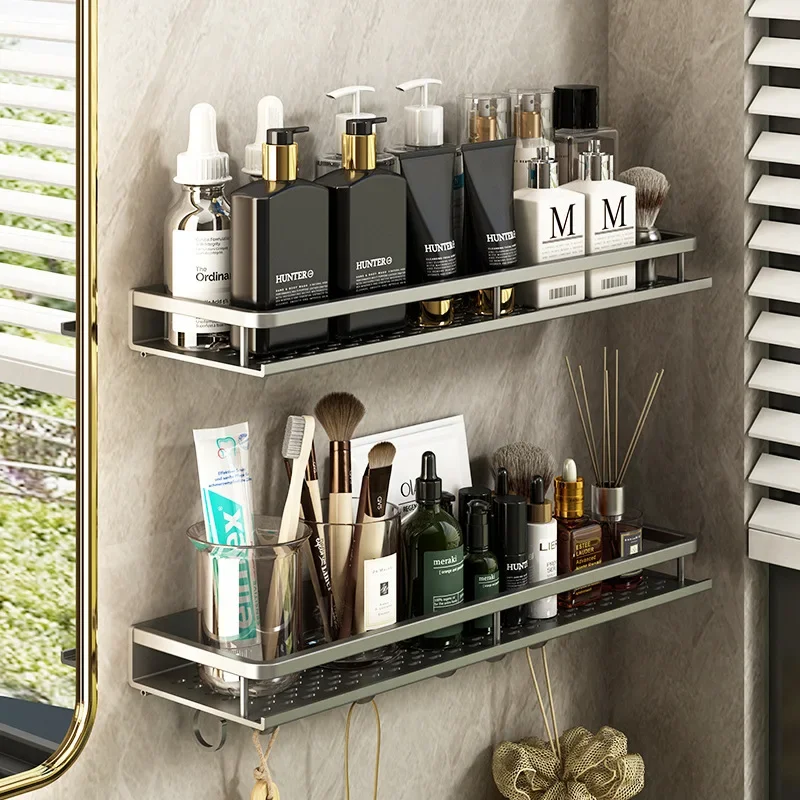 أثاث المنزل الحمام المطبخ الجرف الجرف الحمام مغسلة حفرة خالية الحائط الحمام المرحاض شرفة تخزين الرف #3