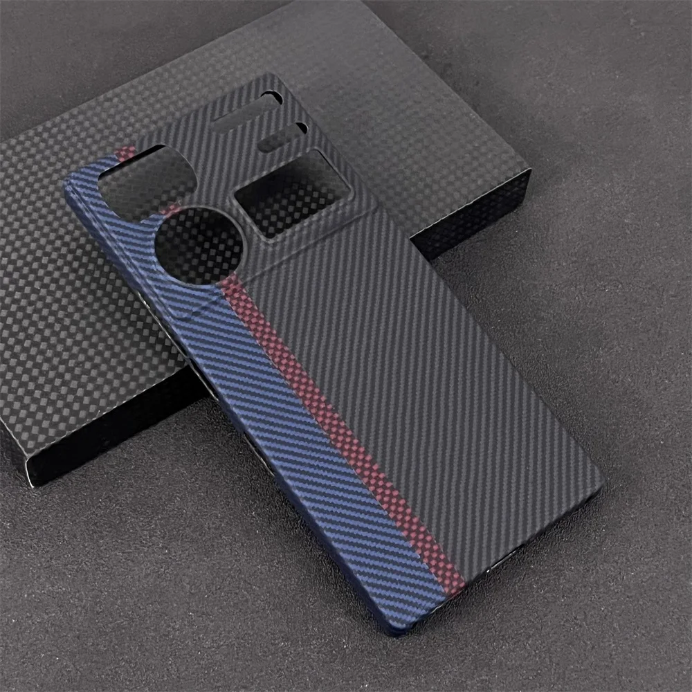 

Воздушный чехол из настоящего чистого углеродного волокна для ZTE Nubia Z60 Ultra, легкий ультратонкий чехол из арамидного волокна