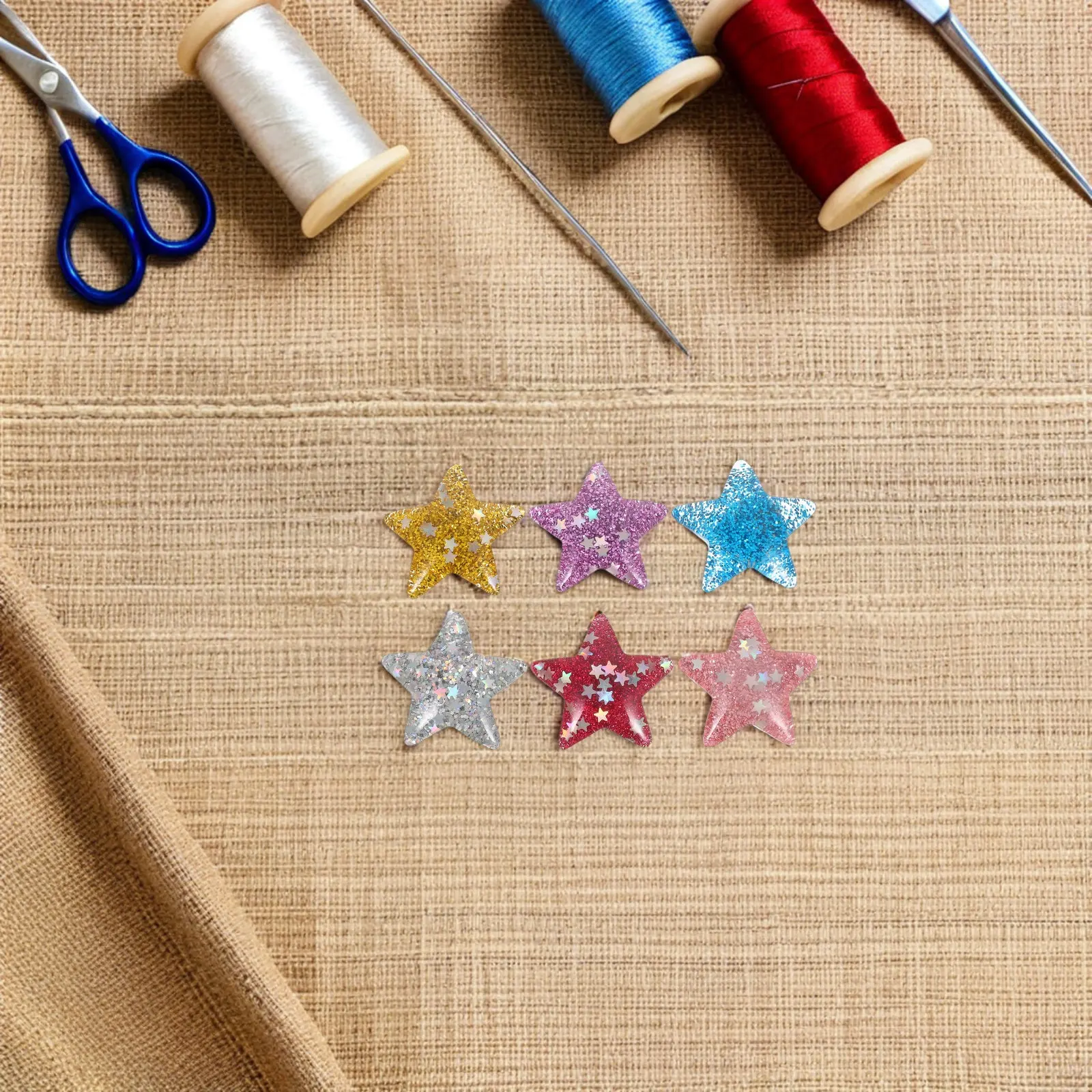 

Набор из 6 магнитных держателей для алмазной мозаики в форме звезды: точное позиционирование, портативность, улучшенная фиксация