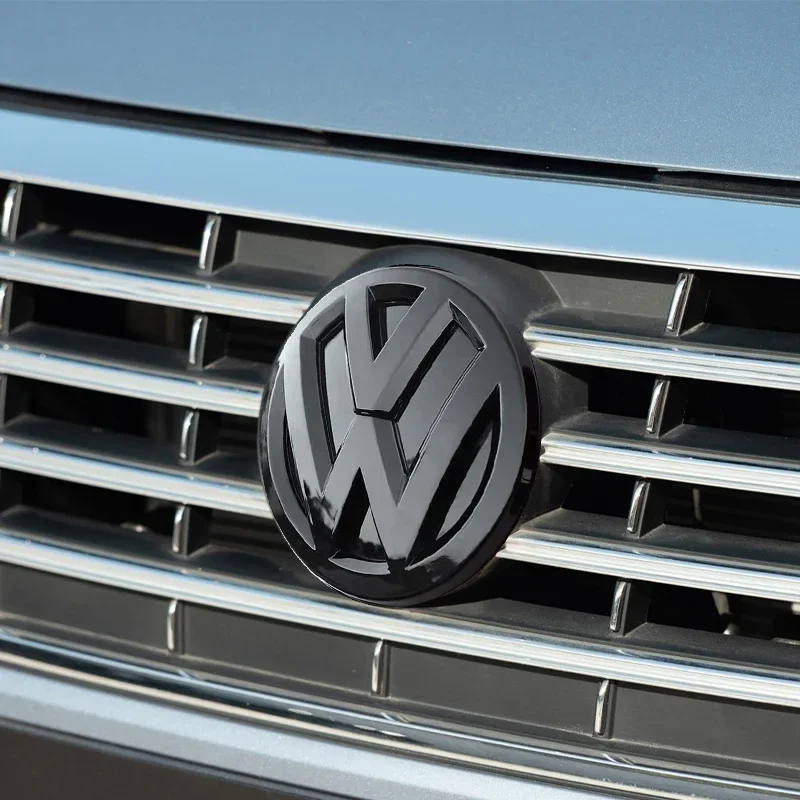 

For VOLKSWAGEN Set of Premium Car Stickers for 03-08 VW Golf 5 MK5 GTI - 129x113mm Front Emblem Replacement, Waterproof & UV-Re