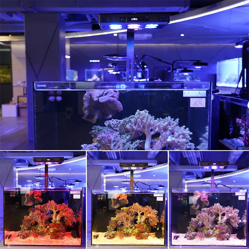 High Power 72W Simulating Natural Light Touch Fully Intelligent LED Adjustable Marine Coral Reef Aquarium Lights