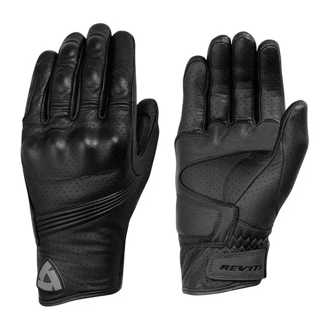 Neue Revit Fly Netherlands Motorradhandschuhe Schwarz Echtes Leder Motorrad-Handschuhe Moto Offroad-Rennhandschuhe für Herren