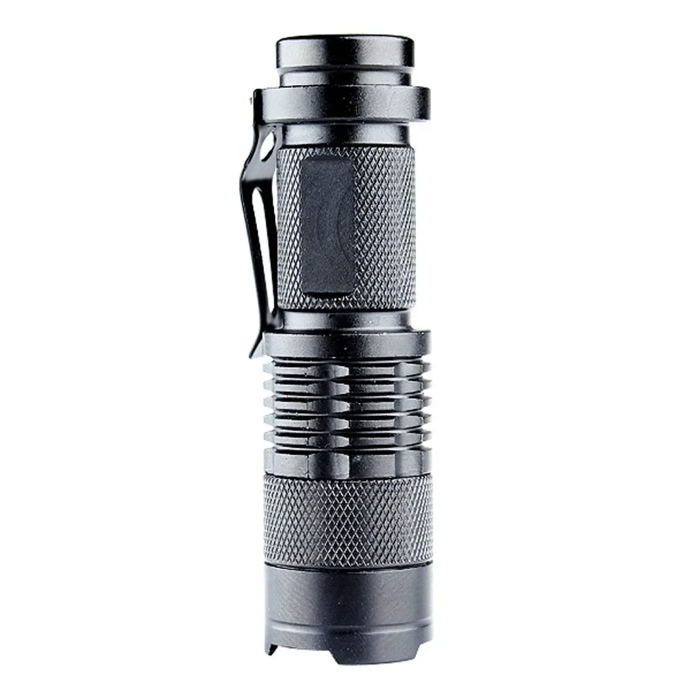 Mini Di Động Ultrabright LED Đèn Pin Đèn Pin Tím Đèn Pin Sáng Đèn Pin Đèn Kẹp Cho Chiếu Sáng Ngoài Trời