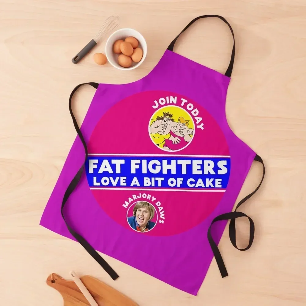 Little Britain Fat Fighters - Majory Daws - Fatty Gifts - Funny Fat Birthday Funny Apron Manicurists manicurist Apron