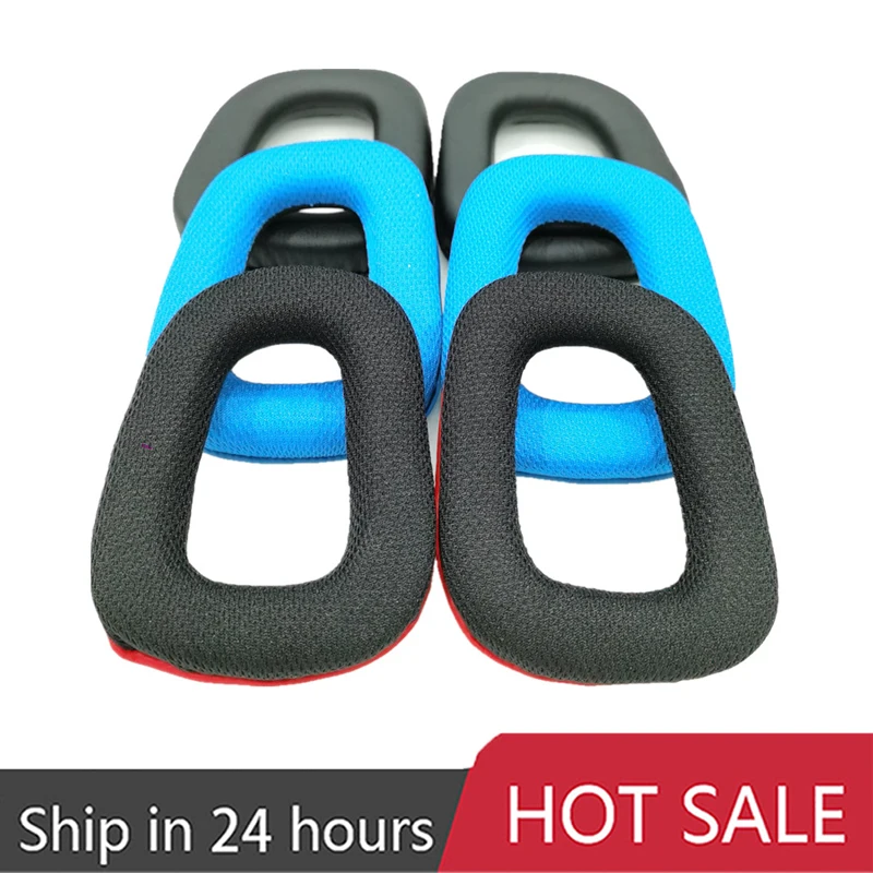 2pcs Ear Pads Earpads Cushions Cover Earmuffs For Logitech G35 G430 G432 G332 G930 F450 Headphone Earpads Headphones Accessories