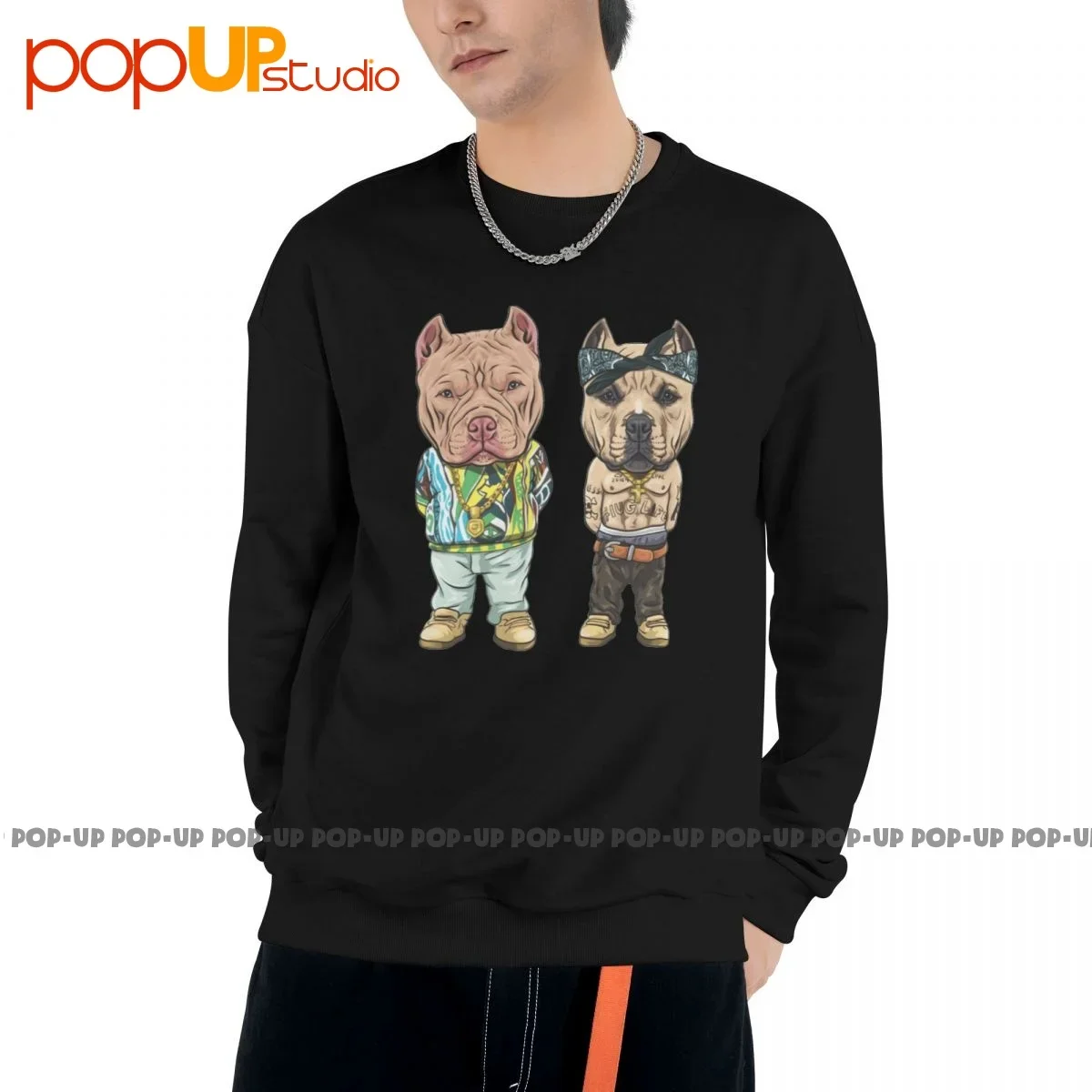 

Tupac And Biggie American Bully Ladies Sweatshirt Pullover Shirts Cool Style Hot Deals Best Seller