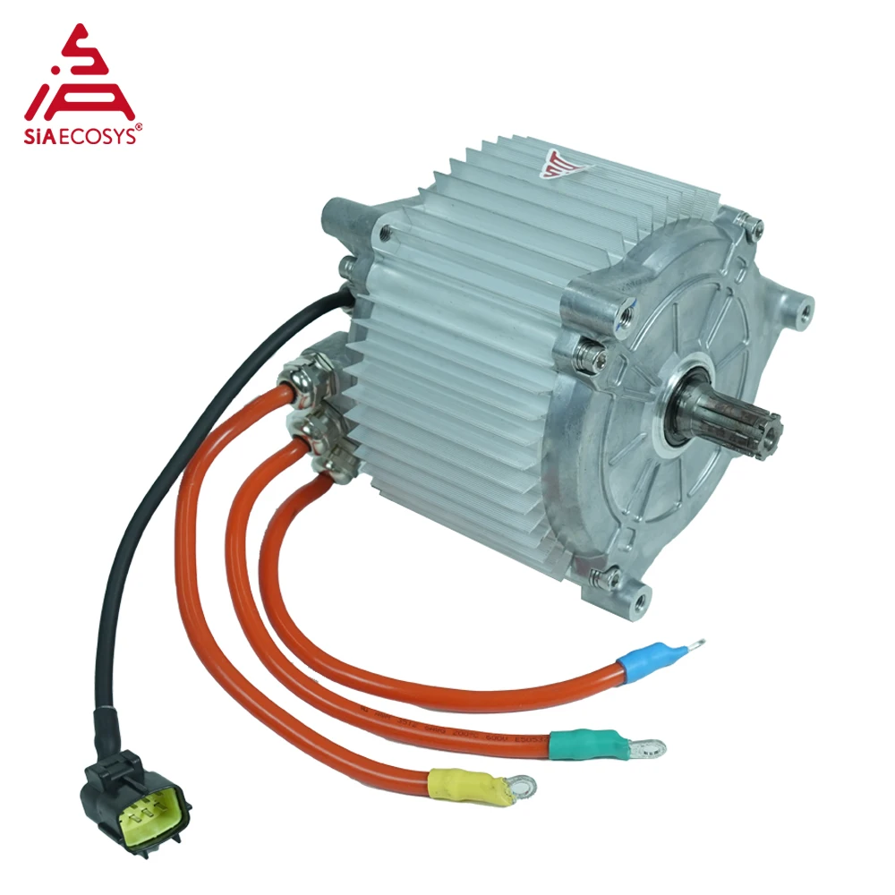 

SiAECOSYS SIASZD142A-67 72V PMSM 5000W 14500W Mid Drive Motor Encoder Version IP67 for Electric Motorcycle