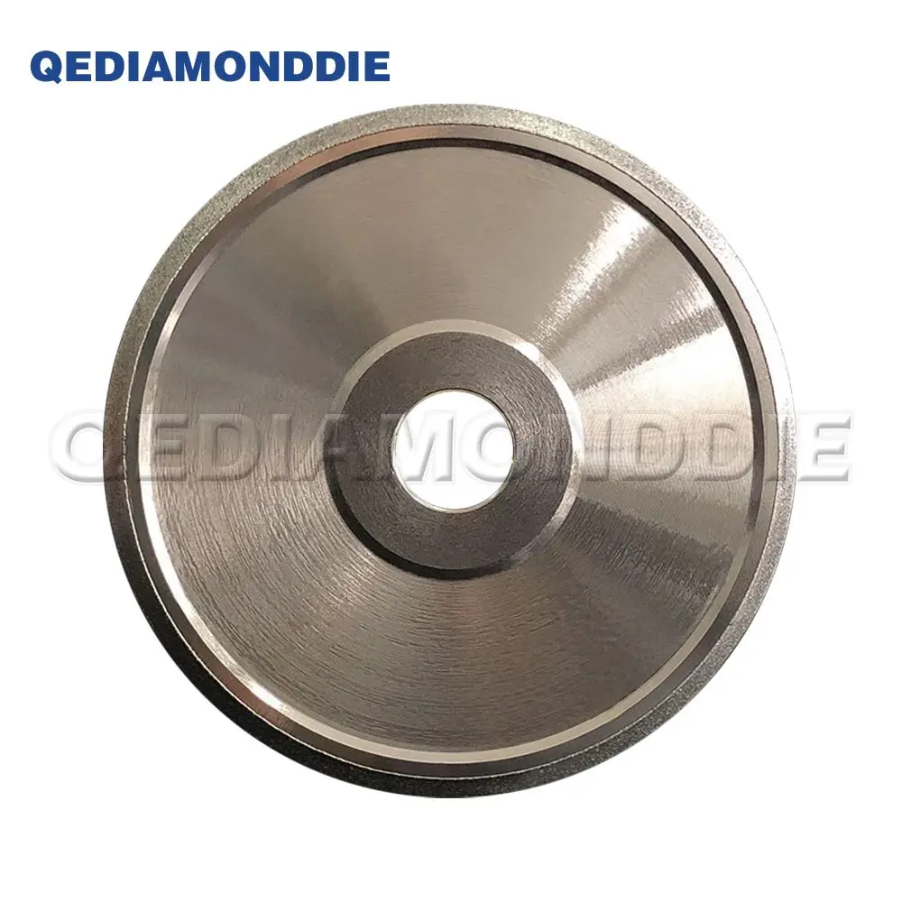 Flat Shaped Single Bevel Electropalted Diamond Grinding Wheel Coated Diamond Grinding Wheel For Tungsten Carbide