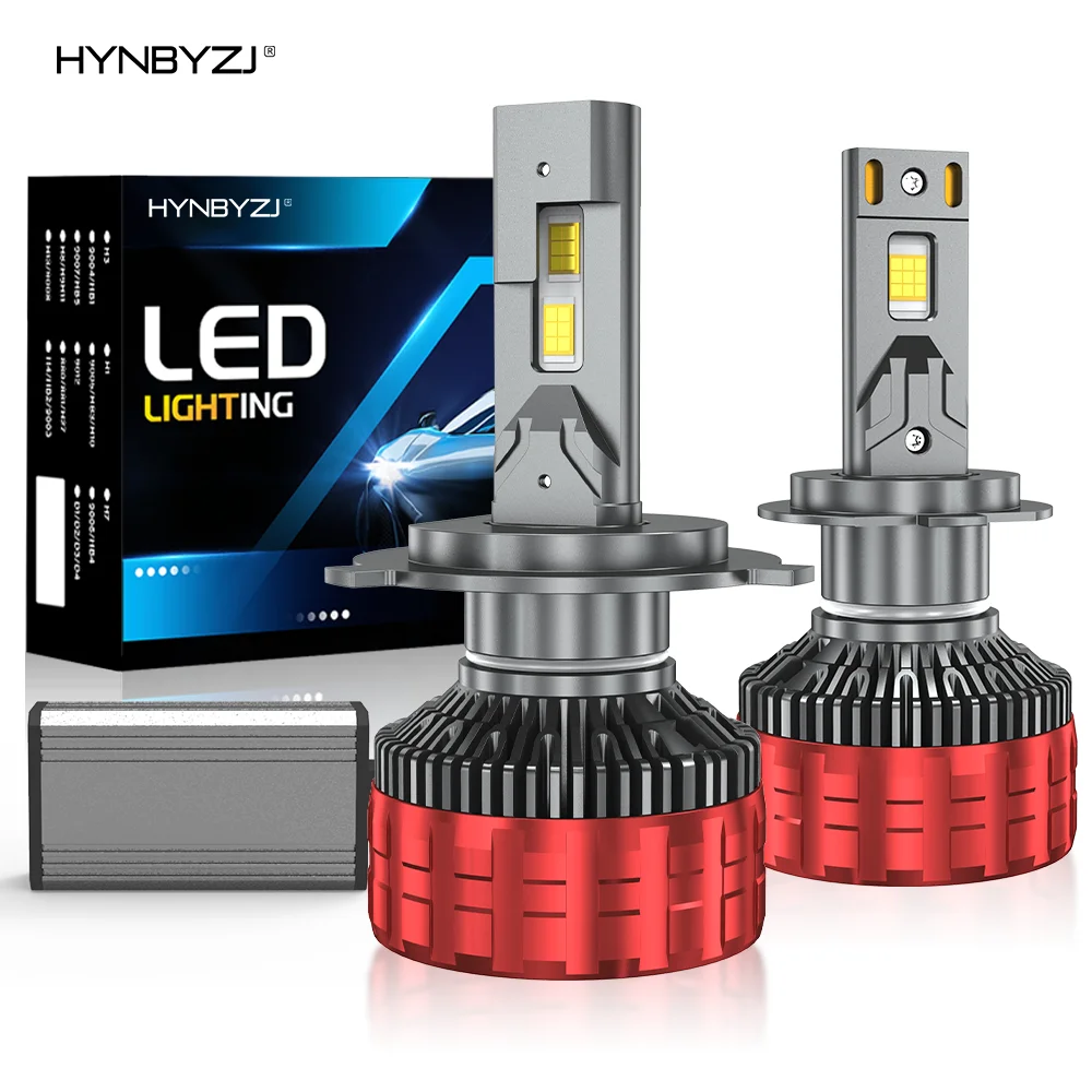 HYNBYZJ H7 LED Canbus H11 H1 H4 300W HB3 9005 HB4 9006 H8 9012 HIR2 9007 9008 LED Car Headlight Bulb Auto Motorcycle