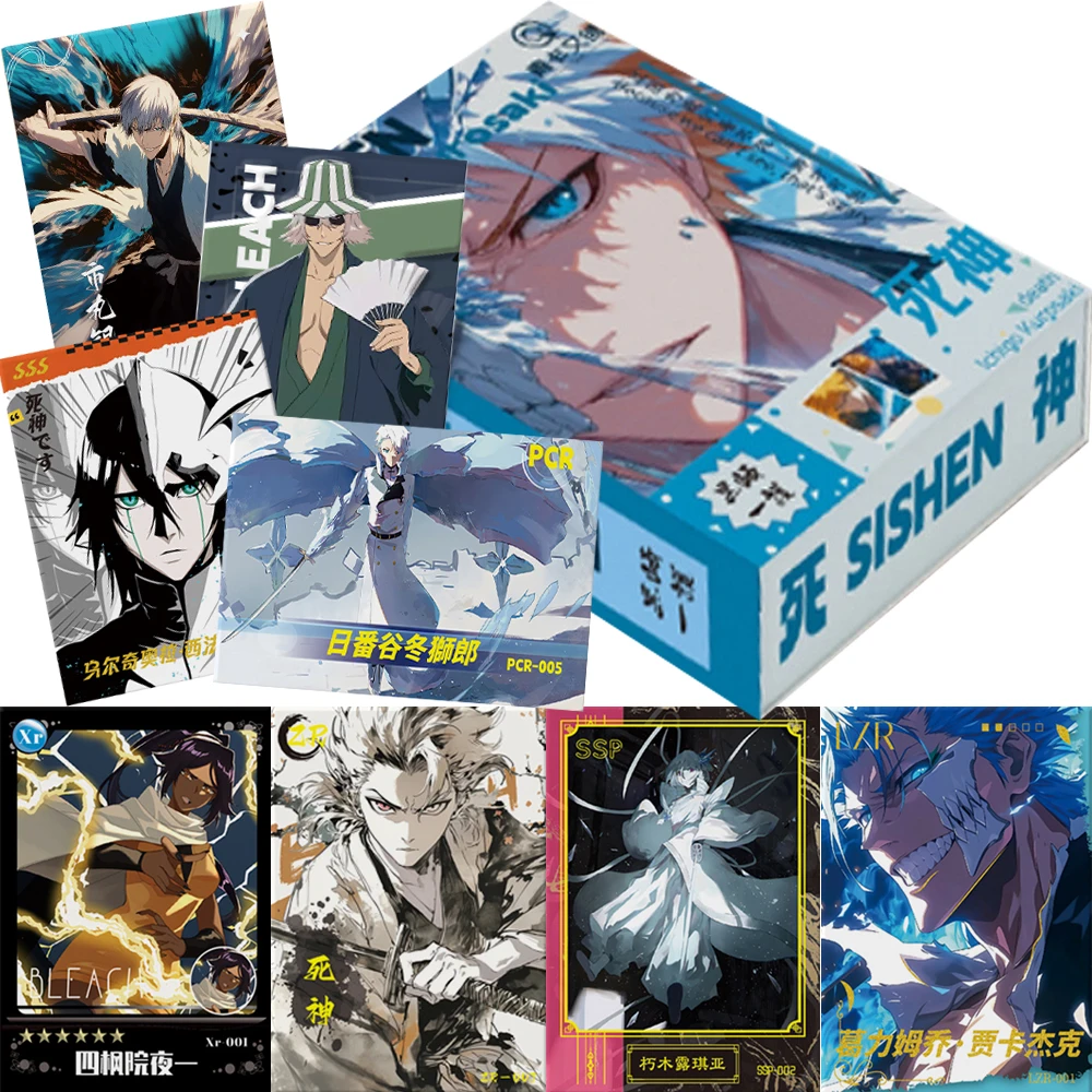Japanese Classic Fantasy Anime Comic Bleach Collection Cards Kurosaki Ichigo Personality Charm Character Close-up Cards Kid Gift
