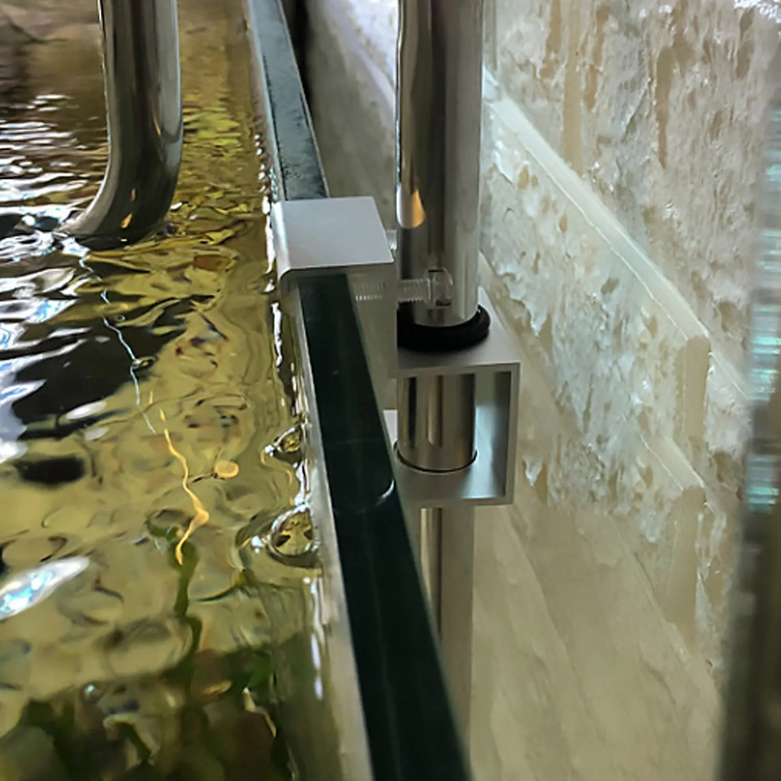 Stainless Steel Aquarium Water Clamp for Fish Tank Hose, Filter Inflow/Outflow Tube Secure Fastening Clip
