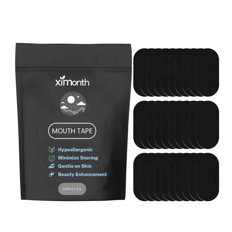 Anti-Snoring Mouth Tape Improve Sleeping Stickers Better Nose Breathing Correction Portable Night Home Travel Orthosis Patches