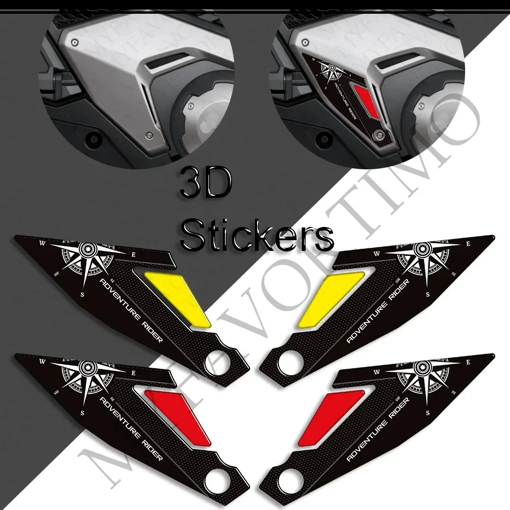 X-ADV XADV X ADV 750 For Honda 2021 2022 2023 2024 Protective Tank Pad Wheel 3D Stickers Decals Body Fender Shell Fairing