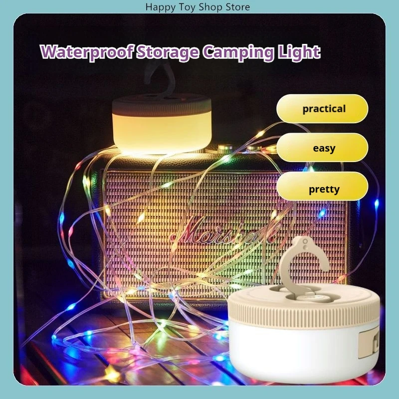

Fixed-Length Led Camping Lights, Waterproof Cob Tent Lighting For Outdoor
