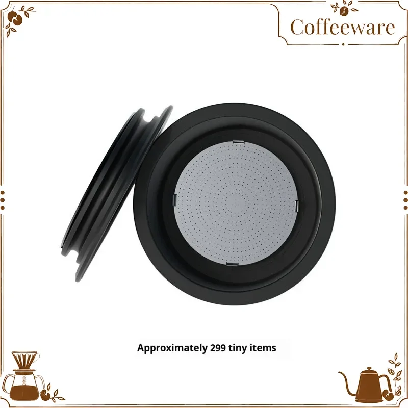 CERA Plus Double Shot Coffee Powder Basket 15g Capacity Powder Holder For Portable Espresso Maker Outdoor Brewing Accessory