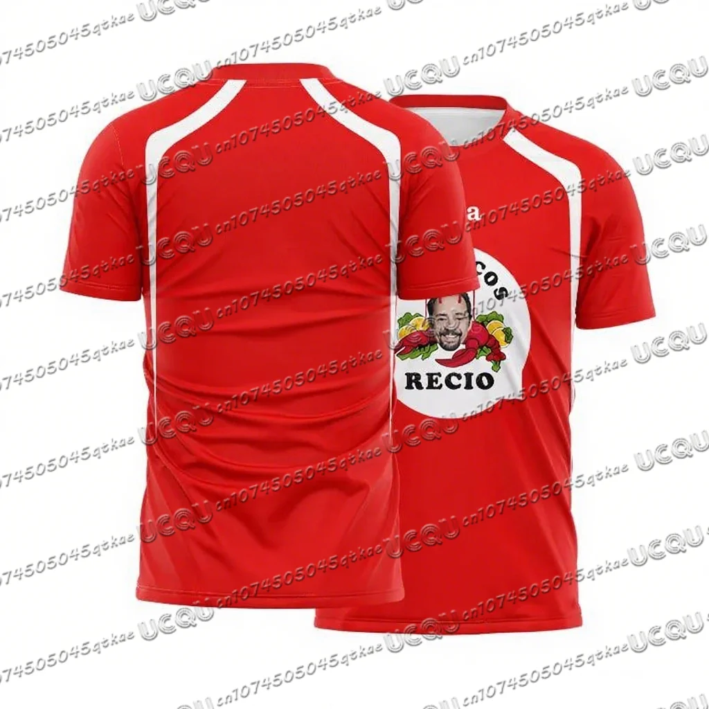 2025 جديد الرجال التجفيف السريع تي شيرت كرنفال ريسيو طباعة سعيد عادية الرياضة تنفس قصيرة الأكمام المرأة تي شيرت #3