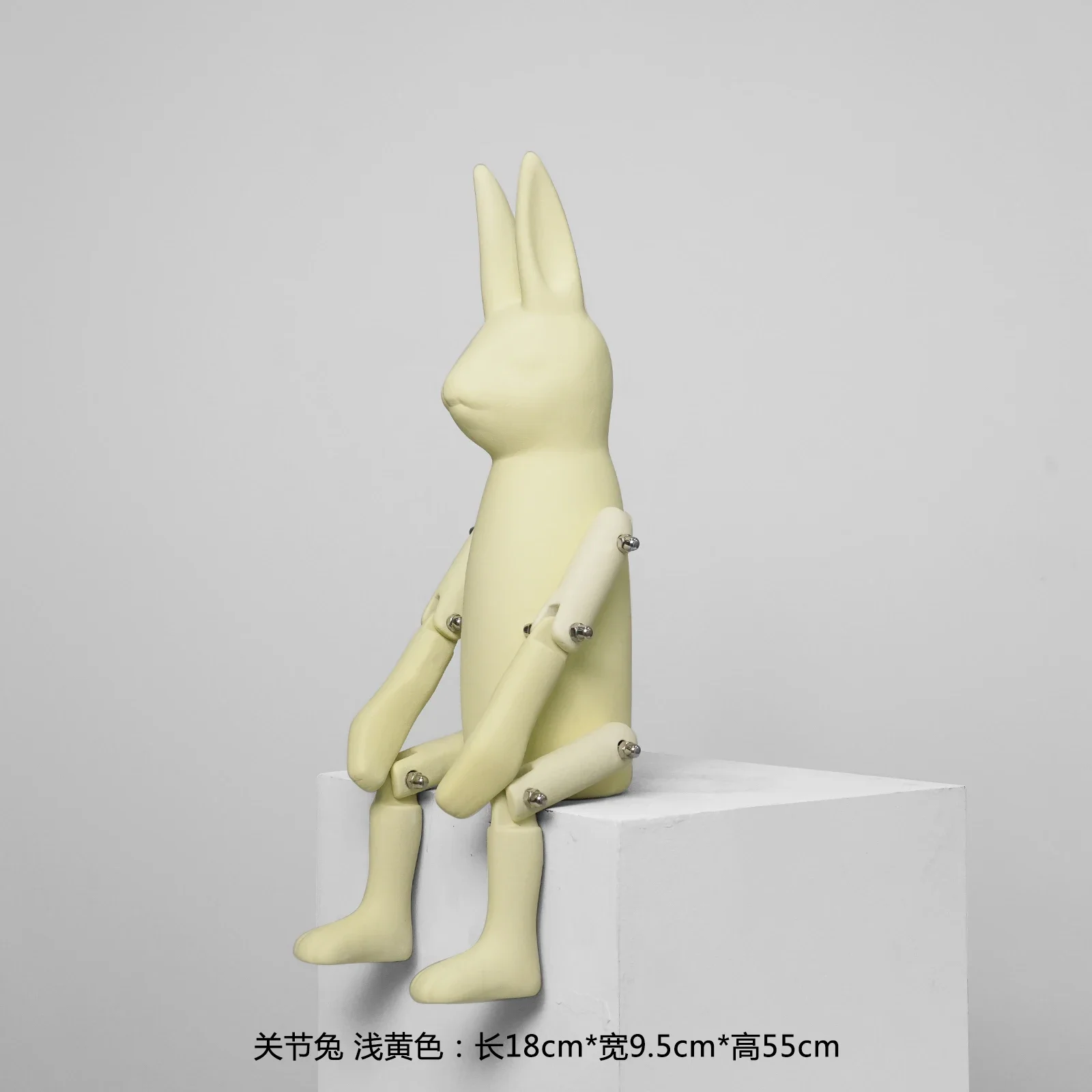 living room decoration Ceramics Animal Statue Home Decor Rabbit Statue Nordic Punk Style Decoration Home figurines for interior