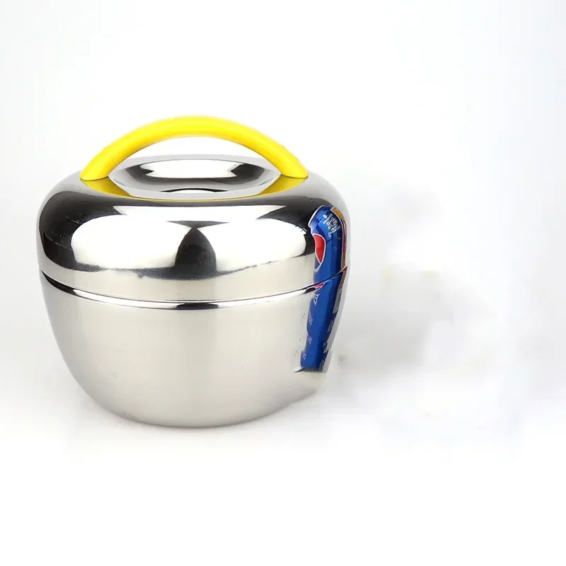 

Изолированный ланч-бокс из нержавеющей стали, бочонок с двойной изоляцией, креативный портативный мини-термопродукты питания
