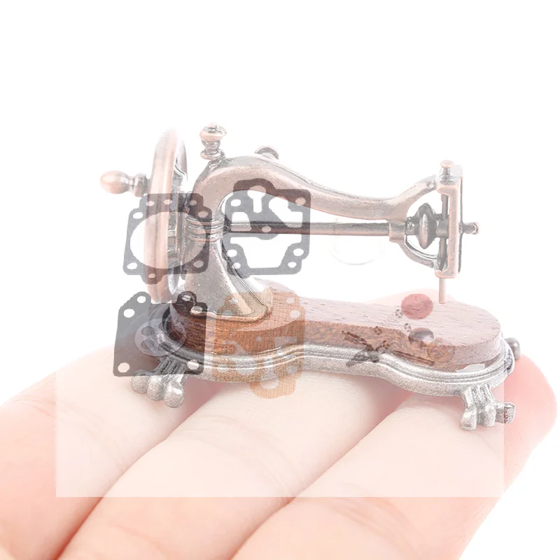 1:12 Dollhouse Miniature Furniture Sewing Machine Tailor Toy Doll House Decor