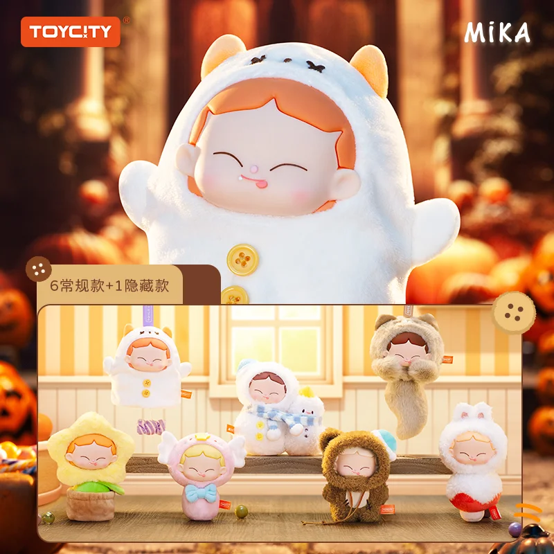 

Слепая коробка TOYCITY MIKA «Little Me» — случайный плюшевый брелок для куклы, успокаивающий приятель для рюкзака и ключей (бесплатный зажим в комплекте)