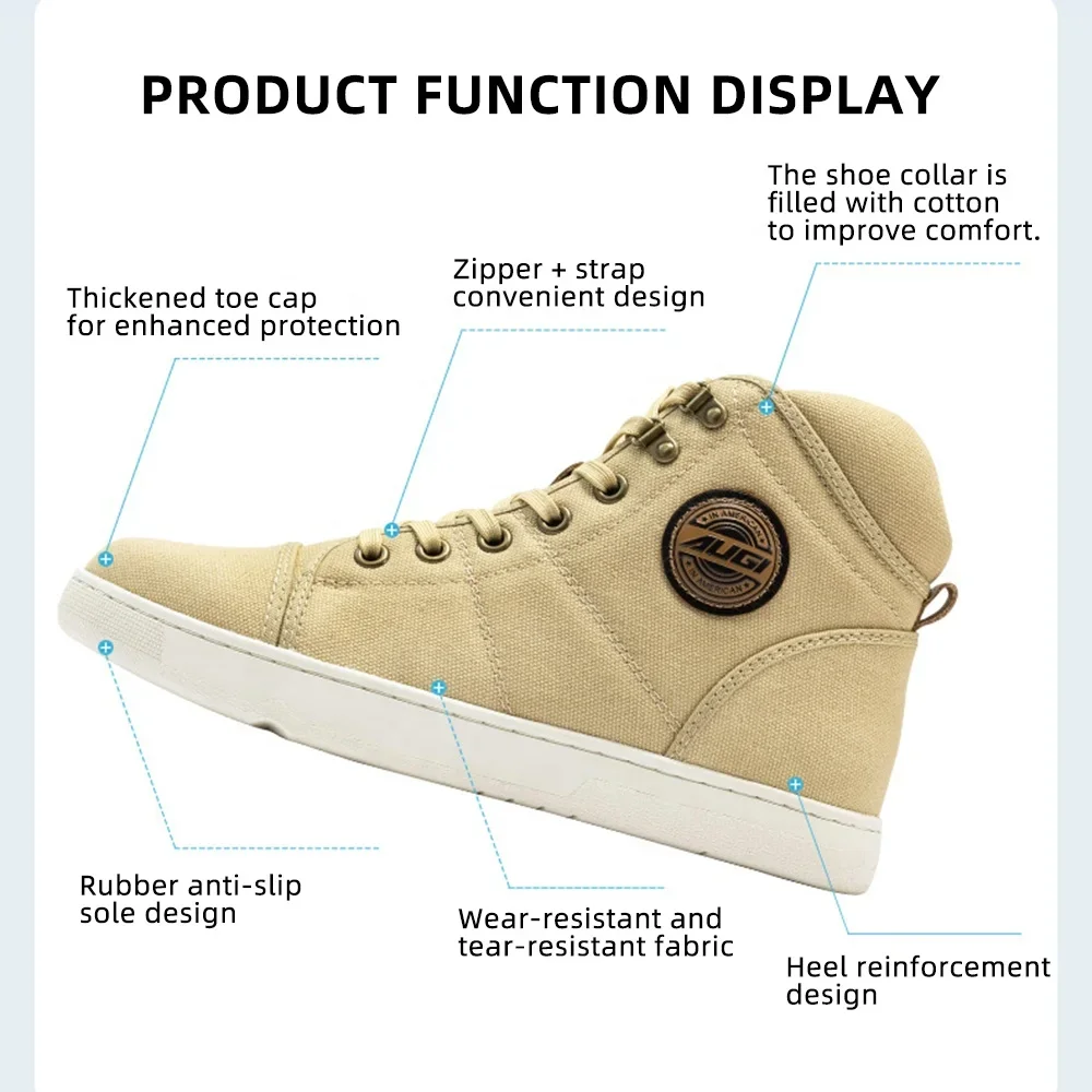 

--for Lady Motorcycle Boots Anti Slip Motocross Protective Boots Breathable Motorbike Shoes Lightweight Travel Shoe Outdoor Hiki