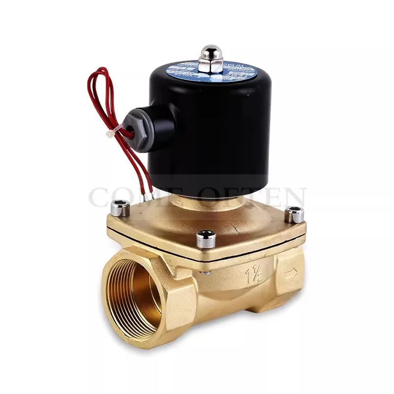 

2way 2 Position Normally Closed Solenoid Valve 220v24v Water Valve Switch Water Valve g1/2" g3/4" Drain Fitting