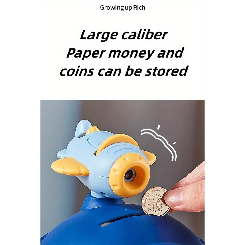 Kids Rocket Bank Speelgoed Multifunctionele ATM Bank Woondecoratie Projectie Speelgoed voor Jongens Meisjes Verjaardag Kerstcadeau