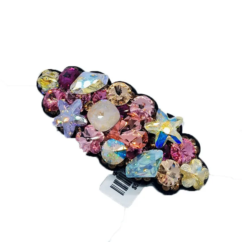 Blue Temperament Adult hair clip Break clip Children's BB edge colorful hair accessories headpiece