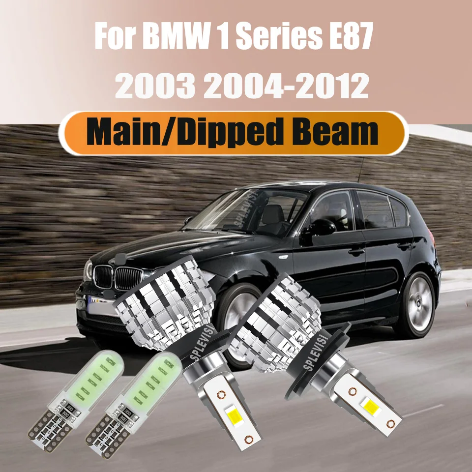 

LED H7 Headlight Bulbs - with heat-resistant and quick cooling function For BMW 1 Series E87 2003 2004 2005 2006 2007 2008-2012