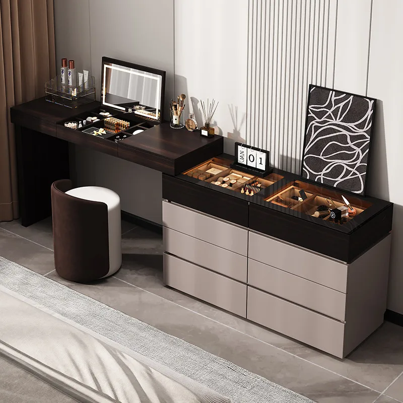 

sleep room makeup vanity table furniture dressing chest of drawers for bedroom night stand set 2 Comfortable tables with mirror