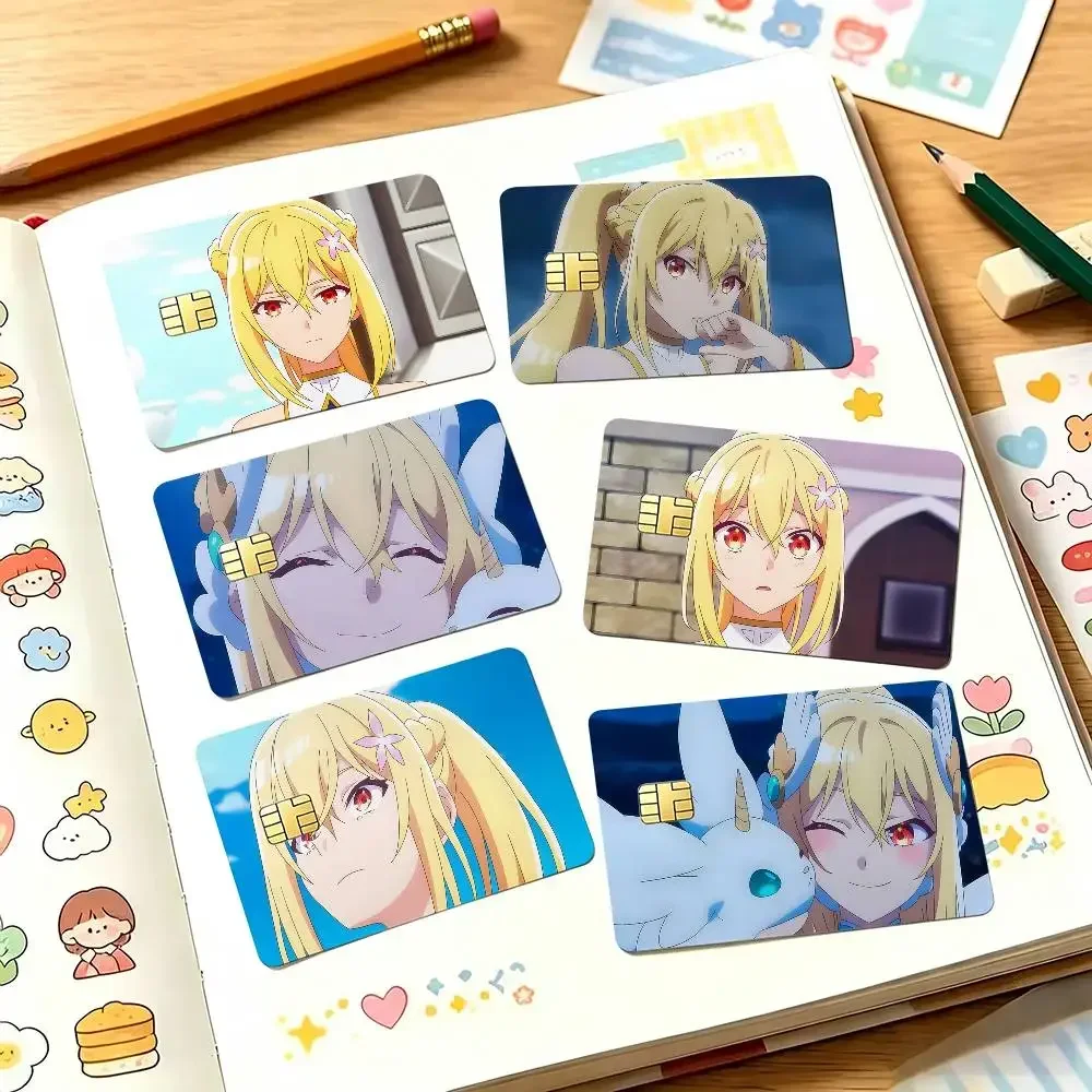 Lena Bogus Skill Fruitmaster Card Sticker Cartoon Art Credit Card Skin Anti Scratch Bank Debit Card Decal