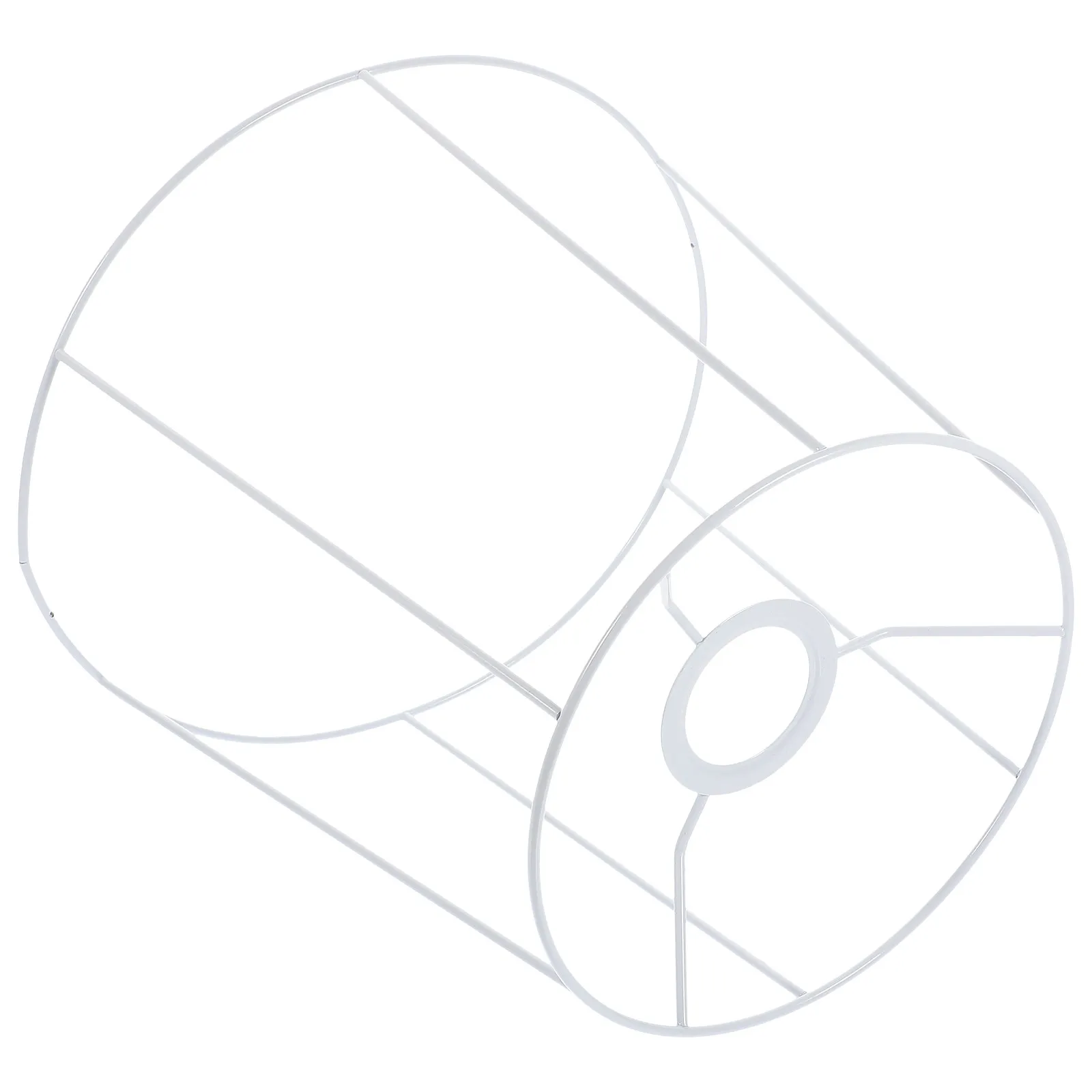Lampshade Frame E27 Light Socket Wire Lamp Shade Metal Ring Support for DIY Pendant Ceiling Lights Lampshade Frames