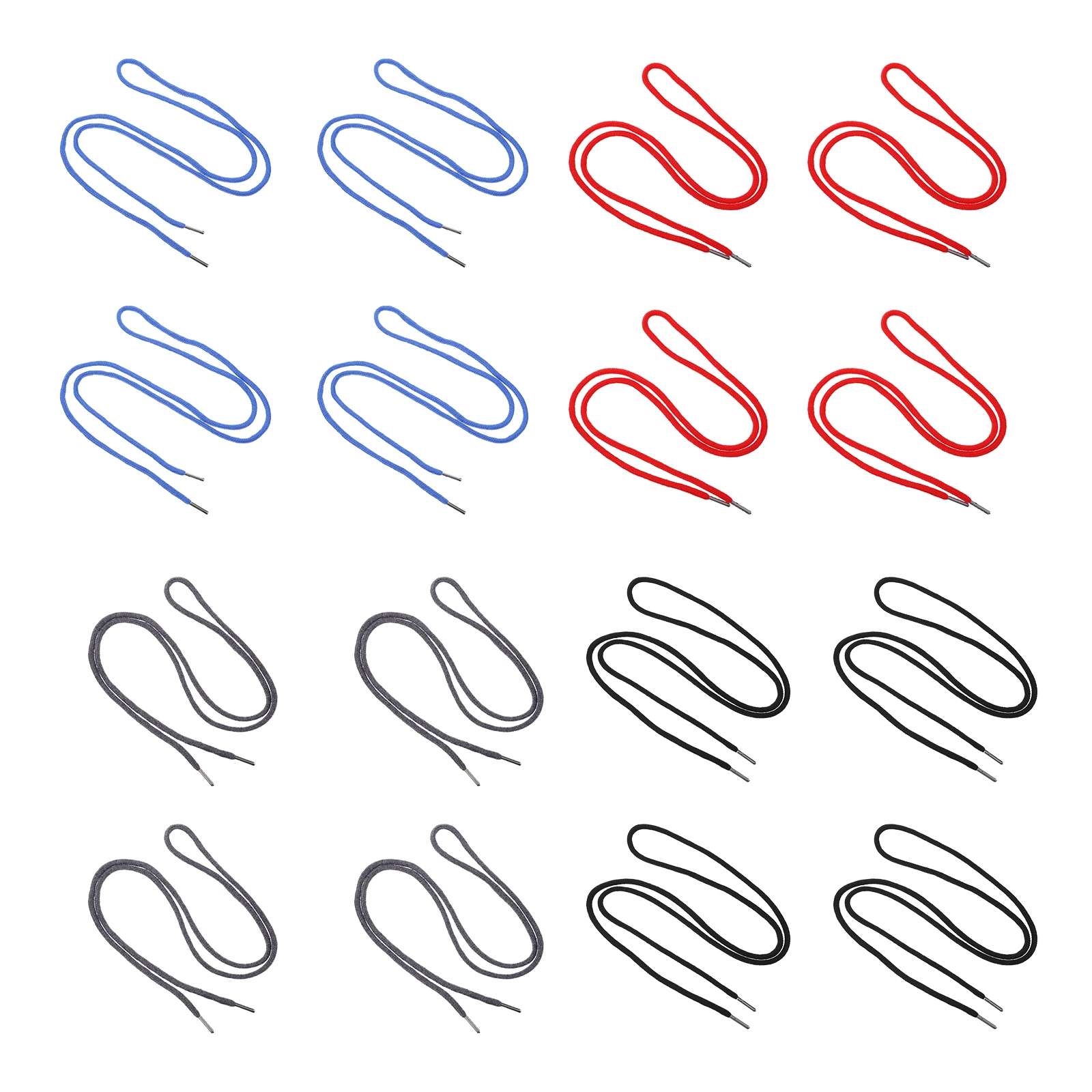 

24 Pcs Cotton Drawstrings for Pants Shorts Sweatpants Replace Cords Durable Practical Long Lasting Use Hoodies Tote Bags