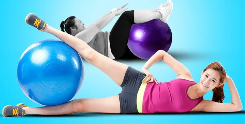 Yoga Ball Thickening Fitness Yoga Beginner Children\'s Perception Exercise Ball Female Pregnant Women Delivery Assistant Ball