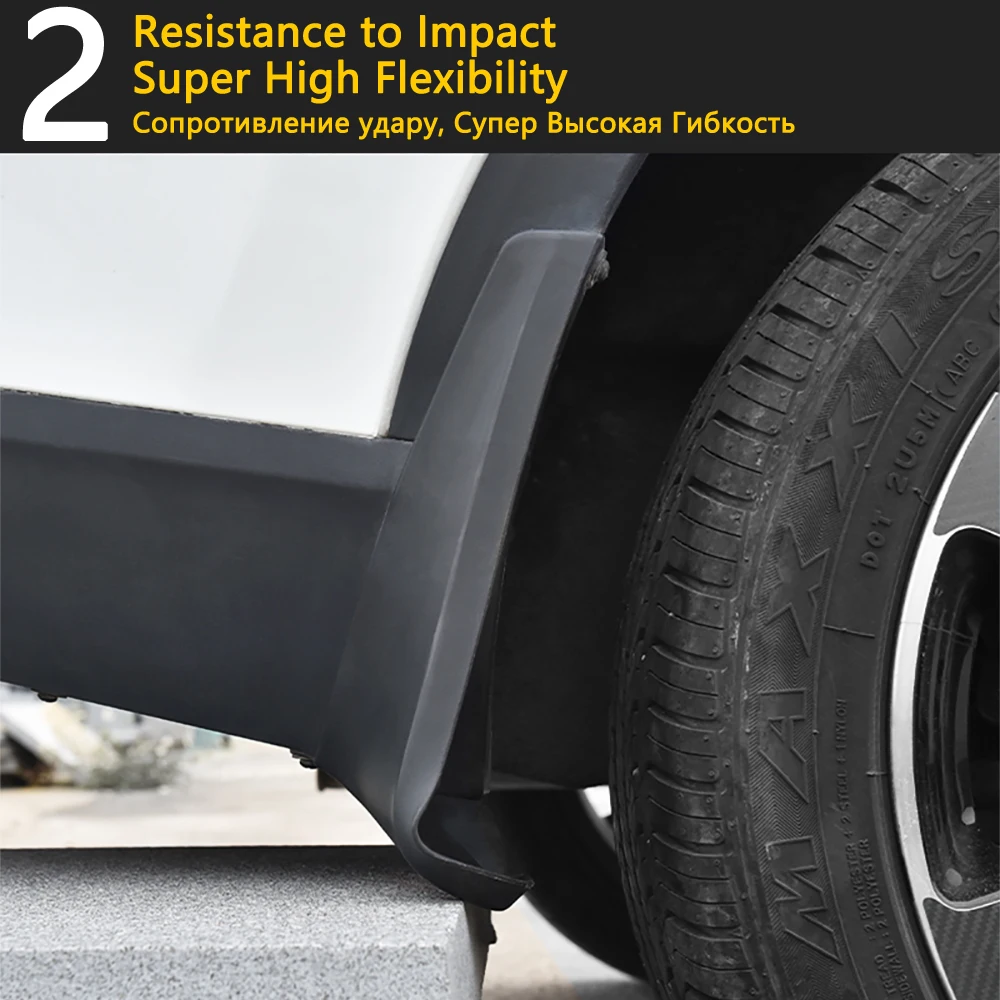Mudflap لاند روفر رينج روفر سبورت 2014 ~ 2019 L494 درابزين واقي من الطين رفرف سبلاش اللوحات واقيات الطين اكسسوارات 2015 2016 2017 #5